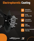 Front Right Steering Knuckle And Wheel Bearing Hub Assembly For Honda CRV 2.4L 2007 2008 2009 Direct Fit High Strength Cast Iron Replacement Premium Grade Direct Replacement With Easy Install And Long Lasting Steering Performance featuring electrophoretic coating for abrasion resistance, long service life, and corrosion resistance