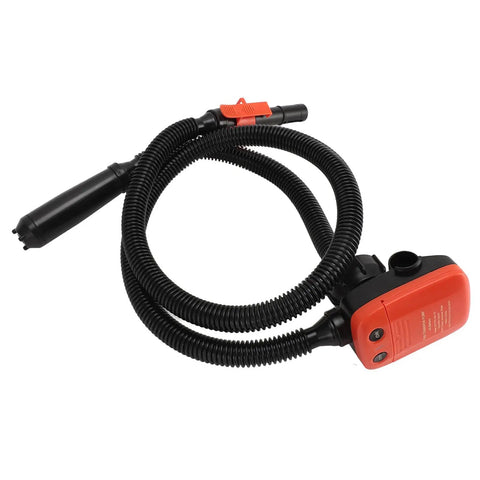 High Speed Battery Operated Electric Fuel Transfer Pump With Siphon Function And Auto Stop Anti Leak Design. Explosion Proof Motor For Safe Gasoline Extraction. Includes Three Size Adapters For Versatile Oil And Diesel Transfer Tasks.