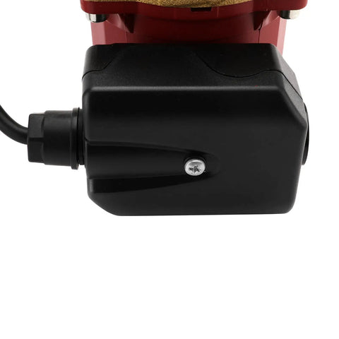 115 Volt Hot Water Circulator Pump Fractional Horsepower Bronze Heat Recirculating Unit motor and connection detail.