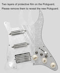 SSH Coil Split Pickguard With Two Mini Humbuckers And One Four Coil Bridge Pickup High Output Loaded Prewired Scratchplate
