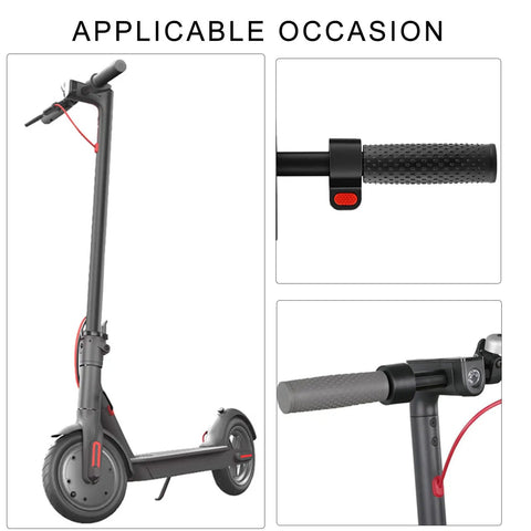 Non Slip Grip Cover For Electric Scooter Handlebar Soft Rubber Sleeve Provides Scratch Protection Easy On Off Nonslip Comfort Grip Protective Handle Cover For Skateboard And Cycling Accessories