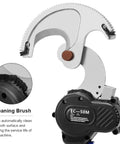 Heavy Duty Electric Hydraulic Wire Crimping Machine And Battery Powered Cable Cutter For Copper And Aluminum Armored Cables cleaning brush detail.