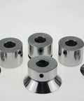 Bead Roller Hem Roll Set With Tipping Die For 22mm Shafts, Hemming Edge Tool, 2 Inch Roller Diameter, Heavy Duty Pro Grade