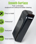 Heavy Duty Waterproof Ebike Controller Box And Sealed Electric Scooter Case With Dustproof Weather Hardened Housing For Control Units showing smooth black surface and features.