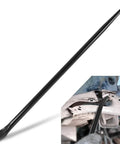 Pro Grade Round Connecting Bar For Go To Aligning Prying And Chiseling With Alignment Tip And Bent Chisel End Built From Heavy Duty Steel