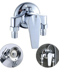 Modern Universal Ch Shower Mixer Faucet Deck Mount Hot & Cold Water Sink T & Shower Fixtures for ContemporaBathrooms and Kitchens side view