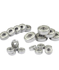 Miniature Deep Groove Ball Bearing Set In Chromium Steel With Plastic Cover 10 Pack 7x26x9mm Precision Bearings for RC Cars and Drones