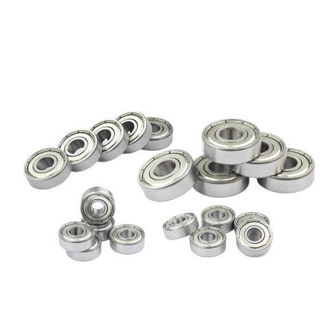 Miniature Deep Groove Ball Bearing Set In Chromium Steel With Plastic Cover 10 Pack 7x26x9mm Precision Bearings for RC Cars and Drones