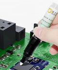 Using Three Piece Solder Flux Pen Set Refillable Empty Alcohol Flux Pen For Electronics Welding And PCB Soldering Repair Tool DIY Friendly