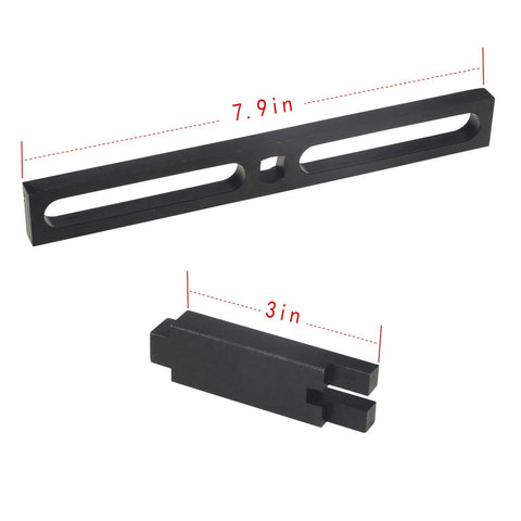Adjustable Fuel Pump Module Spanner Wrench For Mercedes Benz BMW Audi Volkswagen Chrysler Vehicles, showing 7.9 in and 3 in components