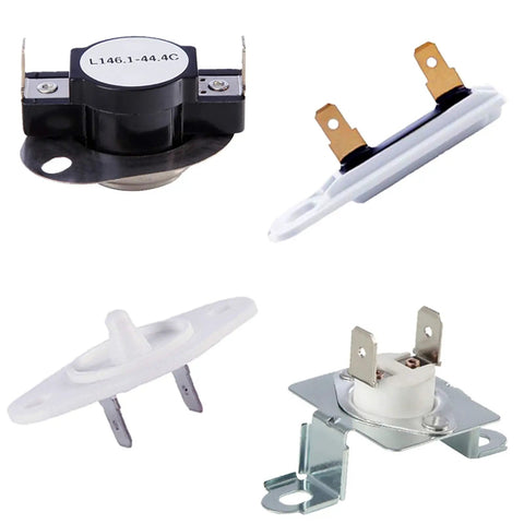 Thermal Cut Off Fuse Kit With Thermistor Control For Electric Dryers Replacement Part with sensor for reliable drying
