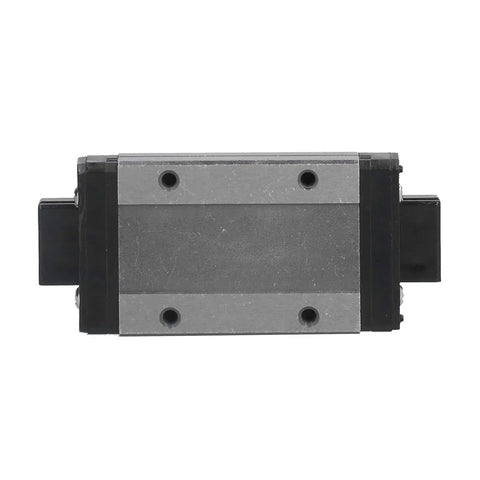 Mini Linear Rail Guide With M3 Thread Bearing Steel Sliding Guideway For DIY Automation Equipment Motion System Compact Design Perfect For Robotics 3D Printers And CNC Machines With Low Friction And Smooth Travel MGN15H, front view