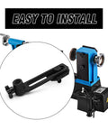 Cast Iron Lathe Tool Holder Base With 25mm Hole Diameter For Woodworking And Turning Projects Built Like A Tank Durable DIY