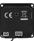 Back view of Compact Acoustic Guitar Pickup Preamp System With Onboard EQ And Tuner, Prewired For Glue In Soundhole Installation