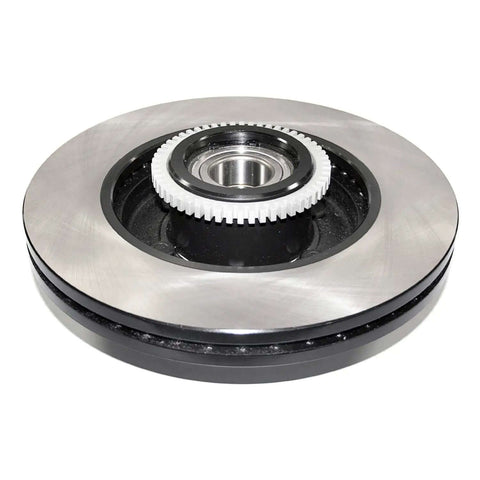 Electrophoretic Front Rotor and Ventilated Hub Salt-Spray Ready and Corrosion-Resistant Finish, shown front view