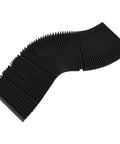 Accordion Dust Cover For Milling Machines, Flexible Bellows Guard Shield To Keep Chips And Debris Out, Heavy Duty Durable Cover
