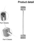 Detailed view of 4 In 1 Door Hinge Adjustment Tool For 8 To 25mm Hinges Wrench And Bender Gap Repair Ideal For Aligning Tightening And Adjusting Doors Heavy Duty Black Finish 2 Pack