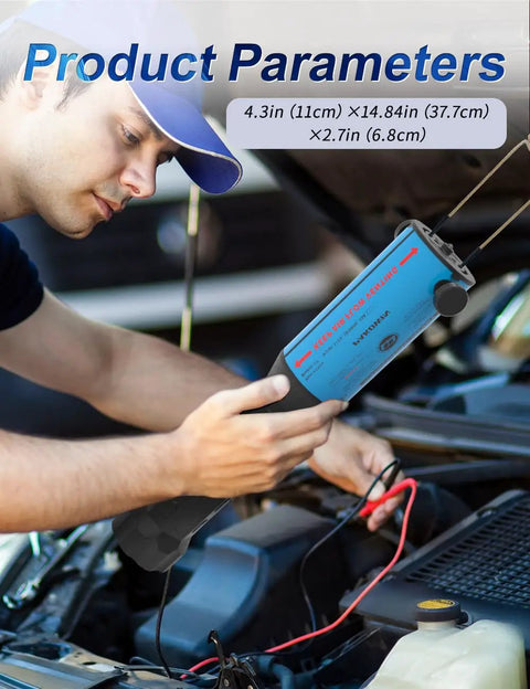 Technician using Induction Heater Kit 1200W 110V Bolt Removal Tool With Four Coils for Rusted Screws under car hood