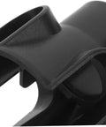 Universal Facial Steamer Nozzle Mount Base Replacement Part With Pro Grade Mist Distribution And Limescale Prevention For Salon Esthetician Machines Plastic Holder, black plastic close-up