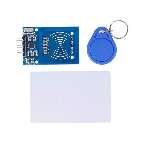 Mifare RC522 NFC Reader Module Kit With S50 White Card And Key Ring Plug And Play Arduino Raspberry Pi Compatible Easy Setup