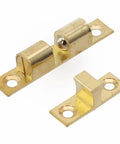 Adjustable Solid Brass Door Catch With Double Ball Tension Roller Latch For Cabinets Cupboards And Furniture Gold 60mm