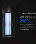 Cordless Screwdriver With USB C Charging, 2000mAh Battery Display, emphasizing long endurance and portability.