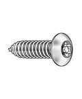 Heavy Duty Tough As Nails Size 6 Half Inch Button Head Tamper Resistant Screw T10 Pin In Torx Drive 18 8 Stainless Steel