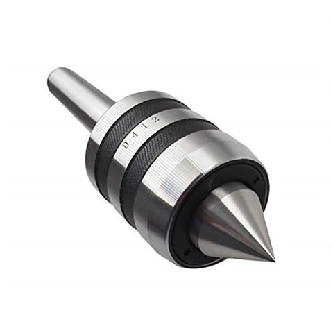 MT2 Live Center 60 Degree Tailstock Center For CNC Lathes Manual Lathes And High Speed Lathes Built Tough With 0.0003 Inch Concentricity 5000 RPM 12 28 NF Drawbar Sealed Front End