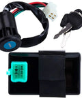 Beefed Up Dirt Bike Wiring Harness Kit With CDI Ignition Coil Spark Plug Kill Switch And Key Switch For Kick Start 50cc To 160cc