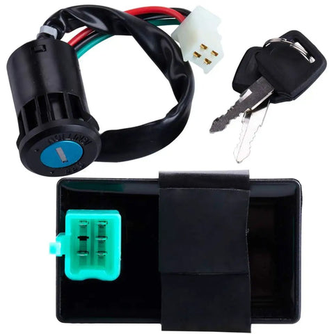 Beefed Up Dirt Bike Wiring Harness Kit With CDI Ignition Coil Spark Plug Kill Switch And Key Switch For Kick Start 50cc To 160cc