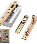 Hidden Pivot Hinges For Secret Doors And Bookcases, Heavy Duty Wood Door Hardware, 360 Degree Rotation, Supports Up To 880 Lb