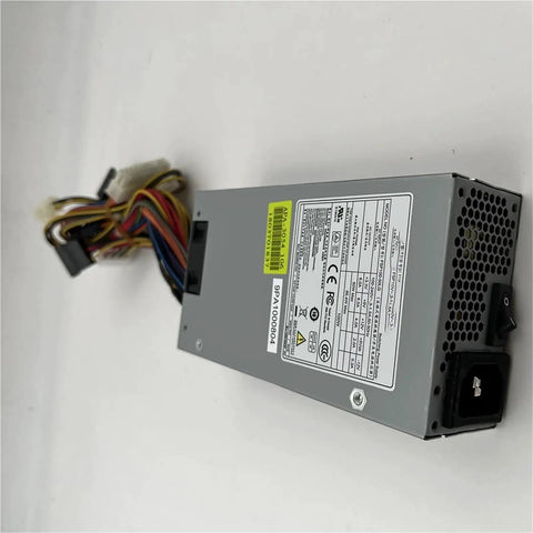 Rock Solid 1U Rackmount Industrial Power Supply With Heavy Duty AC DC Conversion Durable Build side view with wiring.