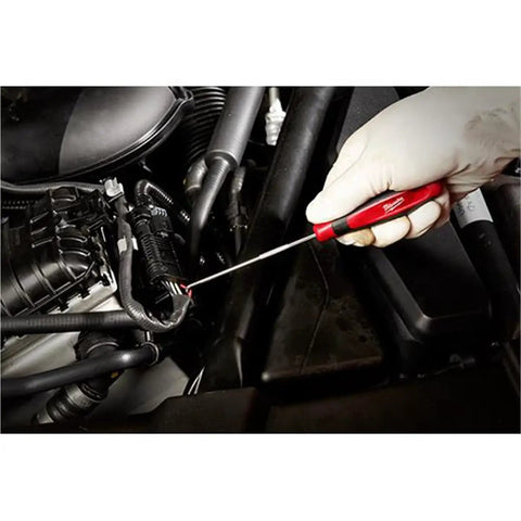 Kickass 191 Piece Mechanics Tool Set With Deep Socket Wrenches Ratchets Hardened Chrome Steel For Underhood Auto Repair And Garage Builds Beast Mode Workhorse. Hand using screwdriver on engine components.
