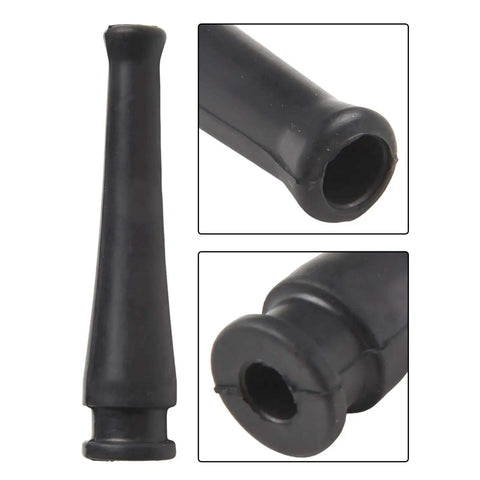 Cord Guard Replacement For Polisher DWP849 And DWP849X N302859 Black Plastic Cable Strain Relief Guard shown in detail views