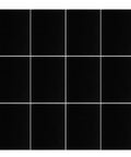 12 Pack Soundproof Acoustic Wall Panels With Strong Adhesive Backing Textured Polyester Fiber Noise Reduction Tiles For Home Studio Bedroom Setup Snag Peaceful Vibes Right Now in black.