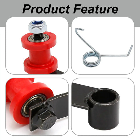 Beefed Up Chain Tensioner Replacement For ATV Go Kart 110Cc to 250Cc parts including spring roller guide, slider, and tensioner