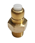 No Nonsense 3/8 Inch NPT Thermal Relief Valve for Electric Cleaning Pumps, brass auto reset, 18 threads per inch