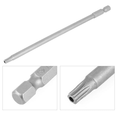 Huge Deal on These 5 Piece Screwdriver Bits With Long 150mm Shafts Perfect For Reaching Tight Spots In Your Car Or Home Project And The Magnetic Tips Make Them Super Handy For Any Job You Got Gonna Love These. 150mm S2 alloy steel security star bit