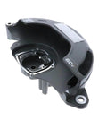 Top Shelf Circular Saw Upper Guard Replacement Fits DCS577B DCS577T1 DCS577X1 heavy duty circular saw guard with precise inner mechanism viewed from side.