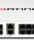Next Generation Firewall And Integrated Secure Wide Area Network Appliance Boasting Ten High Speed Ethernet Ports With Over Three GB Per Second Throughput, front view.