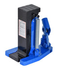 Heavy Duty 5 Ton Manual Hydraulic Claw Jack With 110 Mm Stroke Grease Monkey Approved Gear for lifting vehicles in garage.
