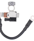 Slick Battery Negative Sensor For Hyundai Accent And Veloster 2011 2012 2013 2014 2015 2016 2017 with silver coated steel and black cable.