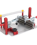 Pro Grade Woodworking Coping Sled With Adjustable 0 To 48mm Fixture And Clamp, 144.5mm Clamping Width, Includes Safe Clear Acrylic Dust Board