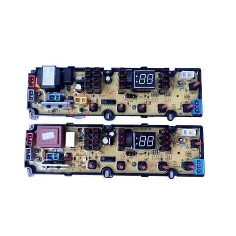 Heavy Duty Washing Machine Main Control PCBA Module With Integrated LED Display For XQB 8001 Series Repair. Upgrade Your Appliance With This Durable Circuit Board Featuring Clear Program Feedback And Stable Performance. Essential Replacement Part For
