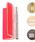 10 Pack Self Adhesive Acrylic Hinges 45x34mm Flush Cabinet Doors Clear Hinge For Crafts And Furniture Easy Install