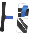 Versatile Scuba Tank Strap With Neoprene Belt for easy attachment, featuring blue adjustable buckle and secure retention strap
