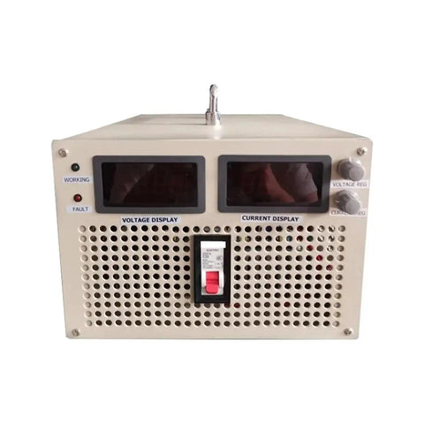 Heavy Duty 4000W Adjustable AC DC Switching Power Supply Featuring Custom Voltage And Current Settings Built Tough For Lab And Industrial Gear plug and play design with voltage and current displays.