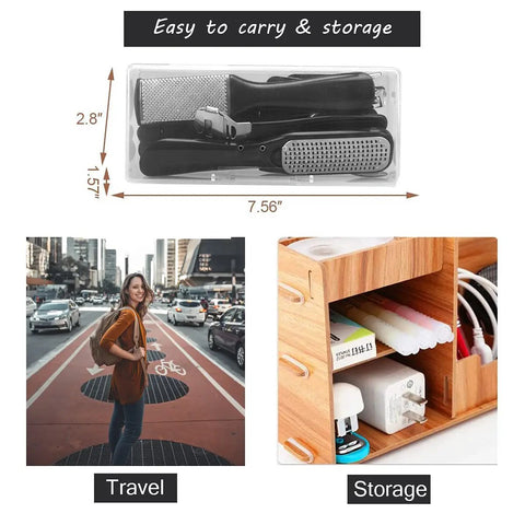 All In One 36 In 1 Pedicure Kit for Home and Salon Use with compact storage box, dimensions 7.56x2.8 inches, travel-friendly