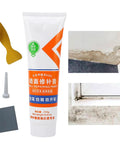 Fast Drying Wall Repair Paste Crack Filler Kit For Drywall Holes Patches In Home Living Room Kitchen Basement Garage Office Apartment Dorm Easy Fix With Strong Adhesion To Plaster And Wood For A Smooth Professional Finish, tube with accessories