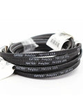 Drop In Tough Polyurethane Wedge Drive Belts For Shop Machinery Cnc Lathe Grinder Motor And Three D Printer High Module Smooth Running Transmission Kit stacked in bundle.